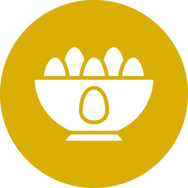 Estilo del icono de los huevos