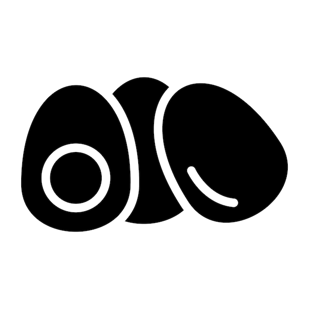 Estilo del icono de los huevos