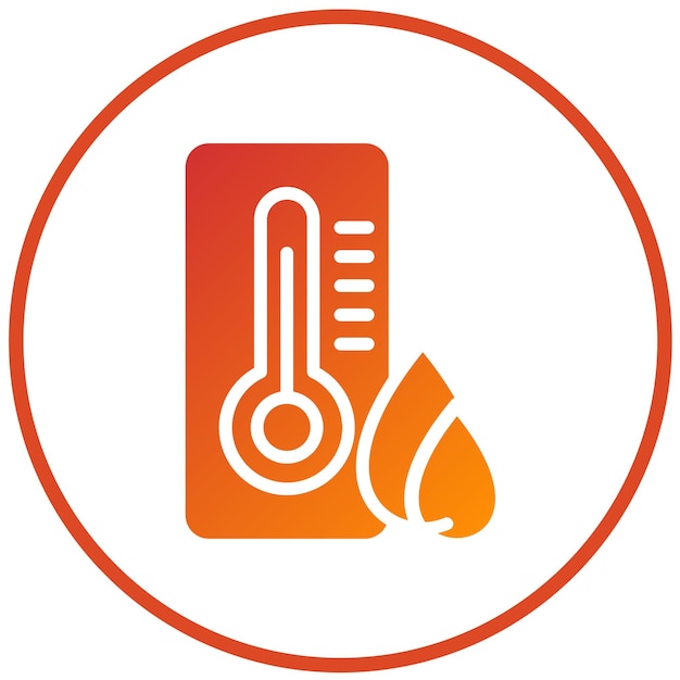 Estilo del icono de humedad del diseño vectorial