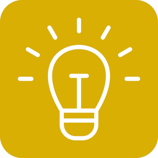 Estilo del icono de la idea