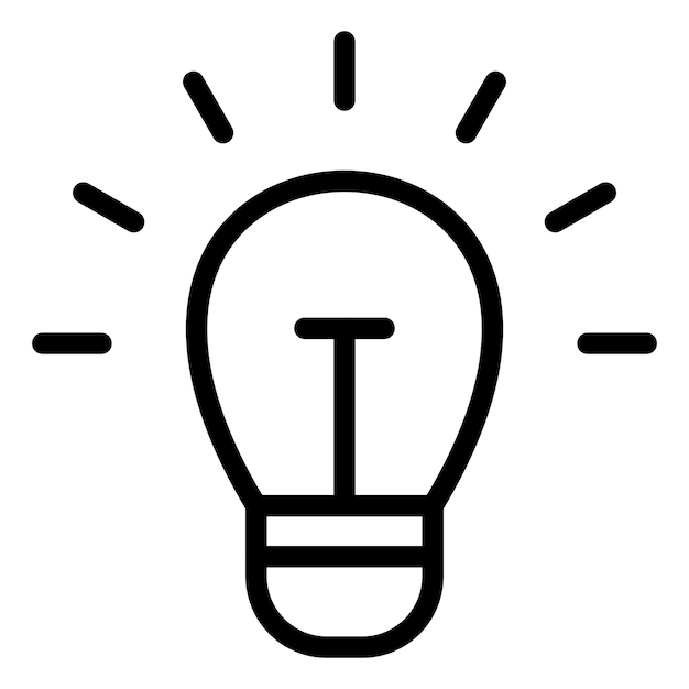 Estilo del icono de la idea