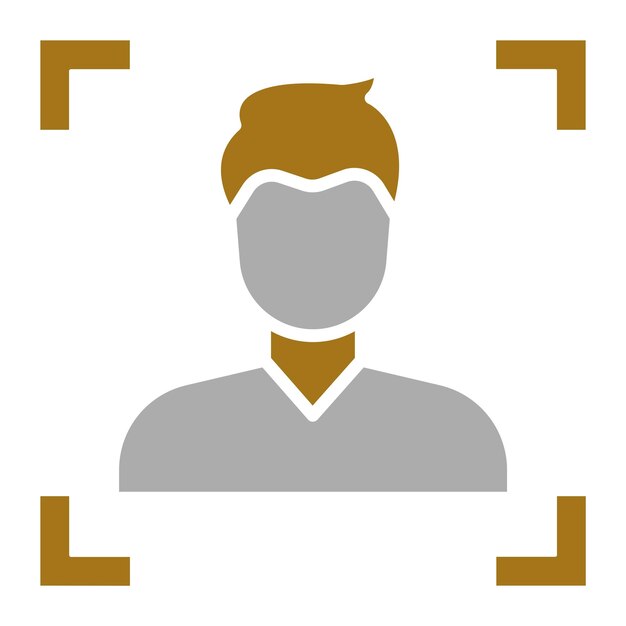 Estilo del icono de identificación del diseño vectorial