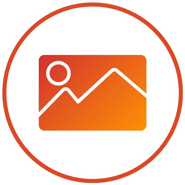 Estilo de icono de la imagen de diseño vectorial
