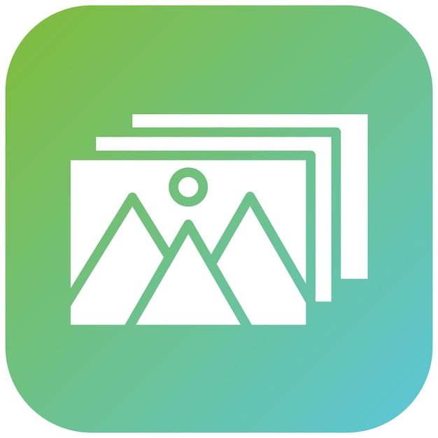Estilo de icono de la imagen de diseño vectorial