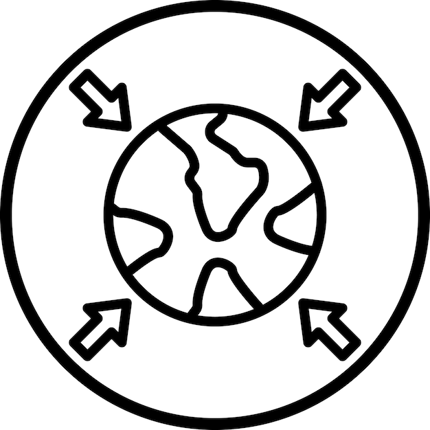 Estilo del icono de impacto del diseño vectorial