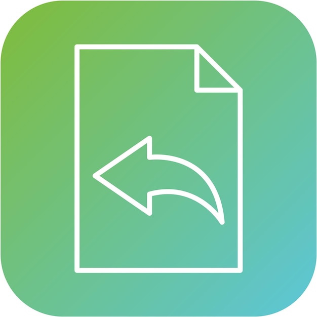 Estilo del icono de importación de diseño vectorial