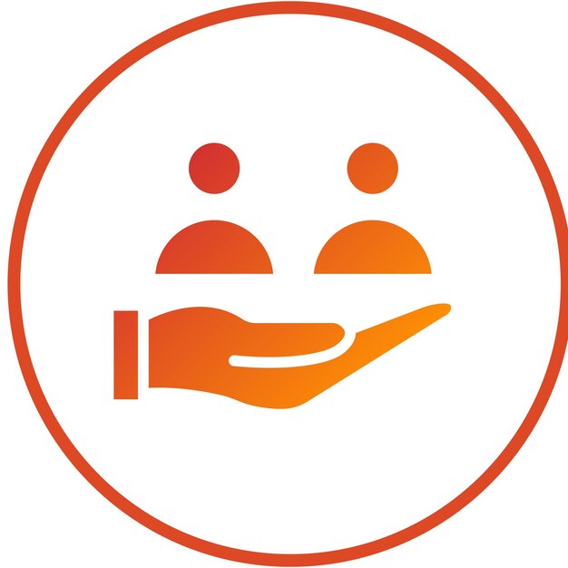 Estilo de icono de inclusión de diseño vectorial