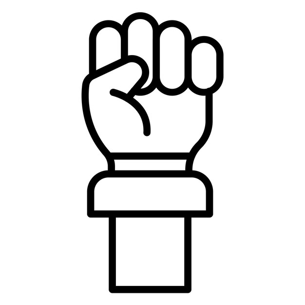 Estilo del icono de independencia del diseño vectorial