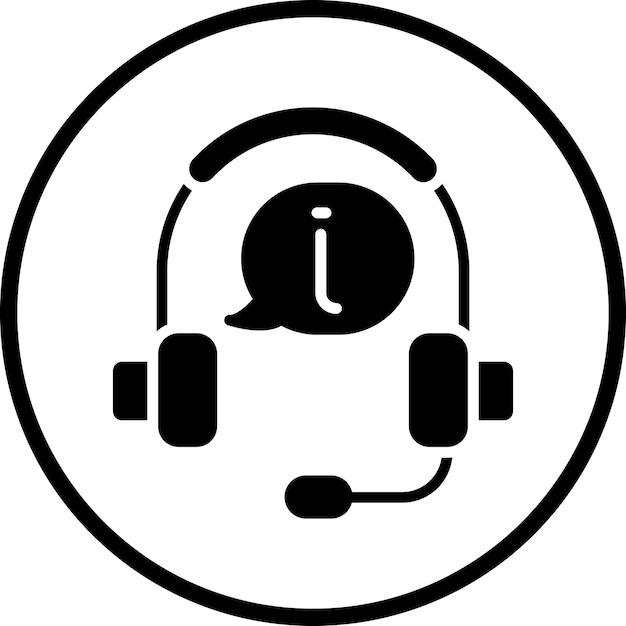 Estilo del icono de información de diseño vectorial