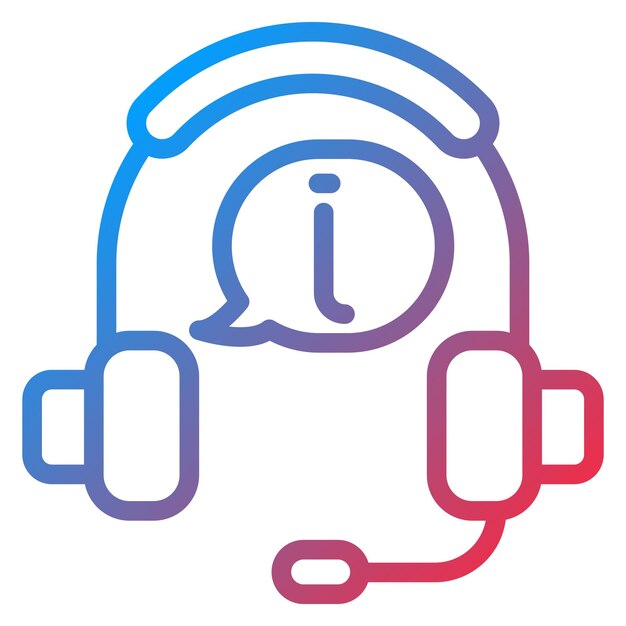 Estilo del icono de información de diseño vectorial