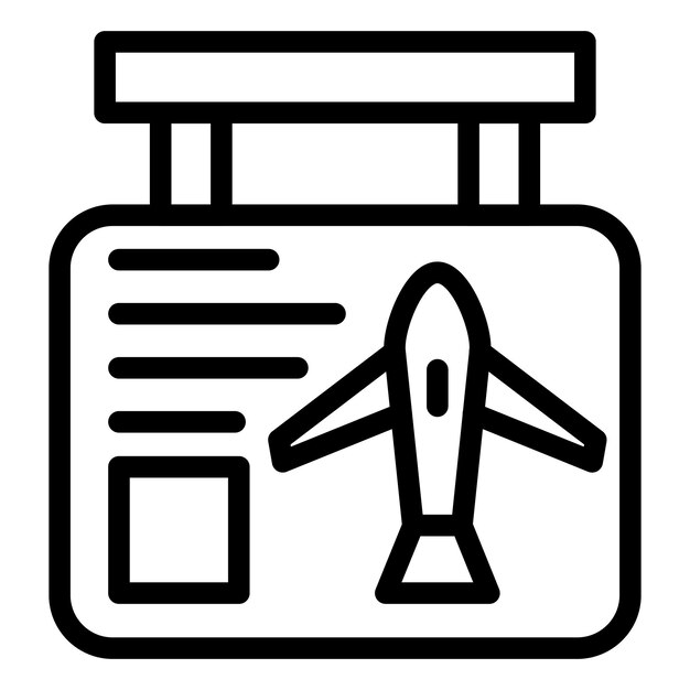 Estilo del icono de información de vuelo