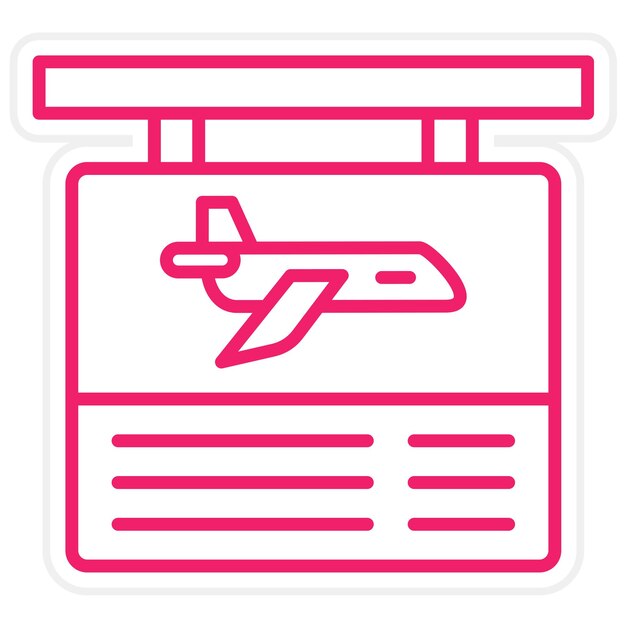 Estilo del icono de información de vuelo