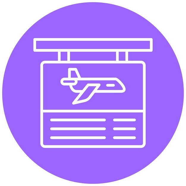 Estilo del icono de información de vuelo