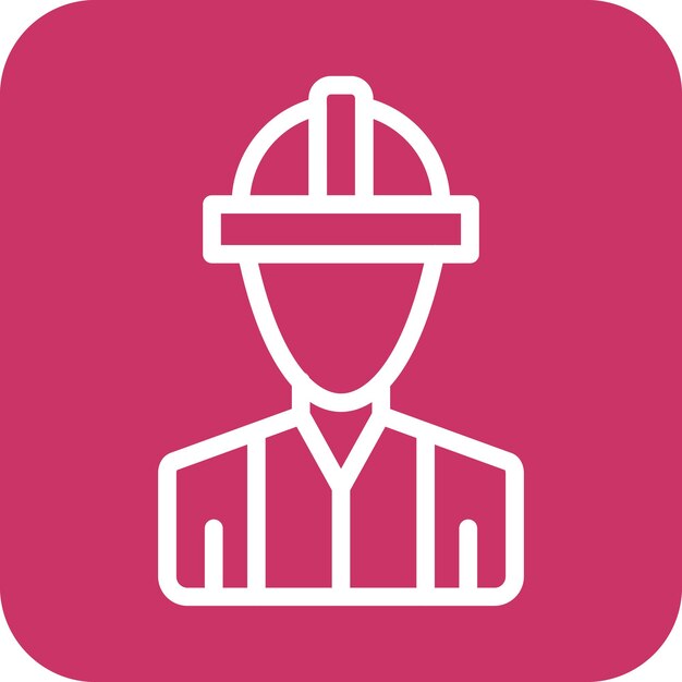 Estilo del icono del ingeniero