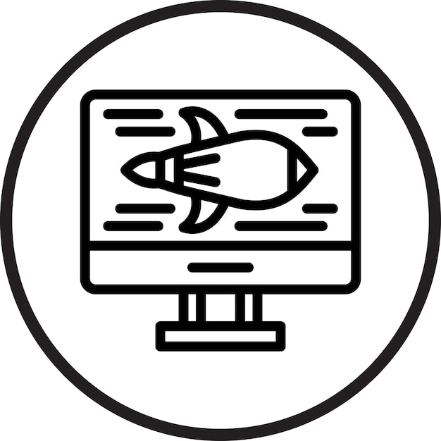 Estilo del icono de inicio de diseño vectorial