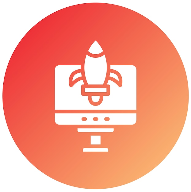 Estilo del icono de inicio de diseño vectorial