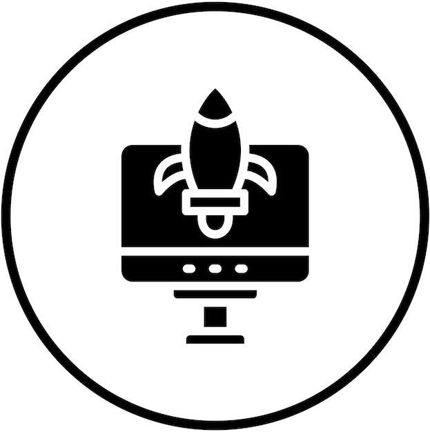 Estilo del icono de inicio de diseño vectorial