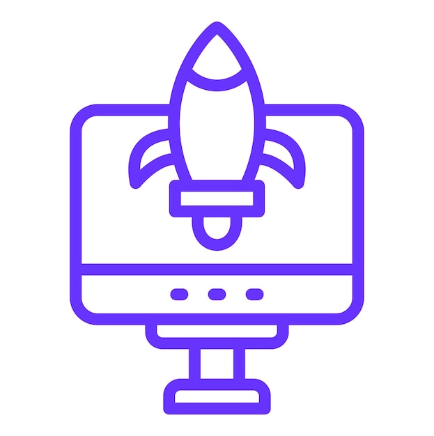 Estilo del icono de inicio de diseño vectorial