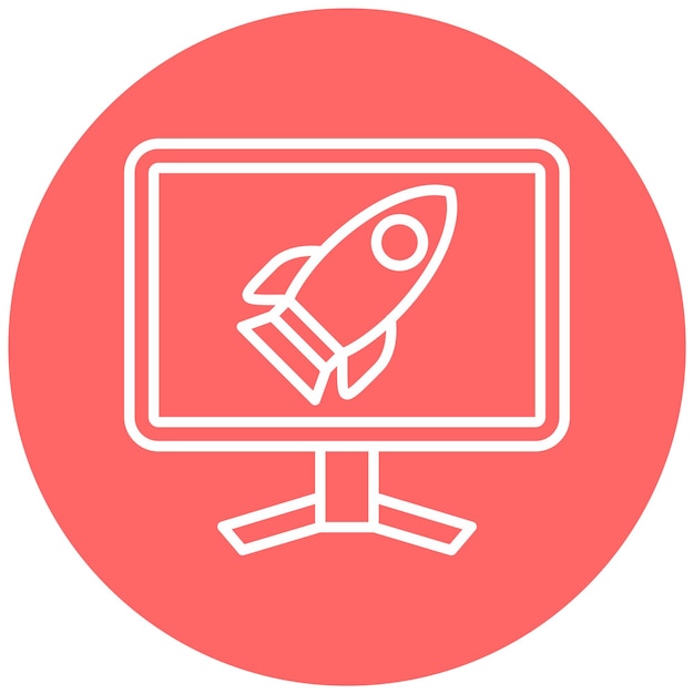Estilo del icono de inicio de diseño vectorial