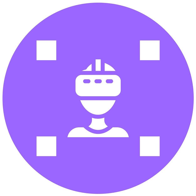 Estilo de icono de inmersión de diseño vectorial