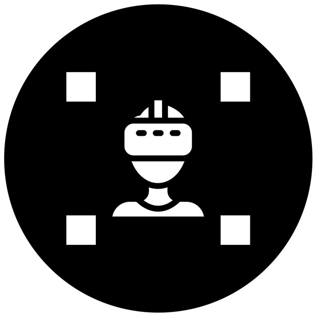 Estilo de icono de inmersión de diseño vectorial