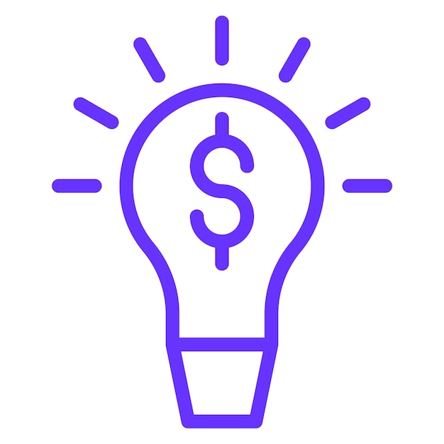 Estilo de icono de innovación de diseño vectorial