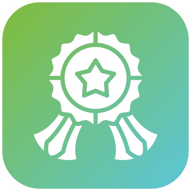 Estilo del icono de la insignia de diseño vectorial