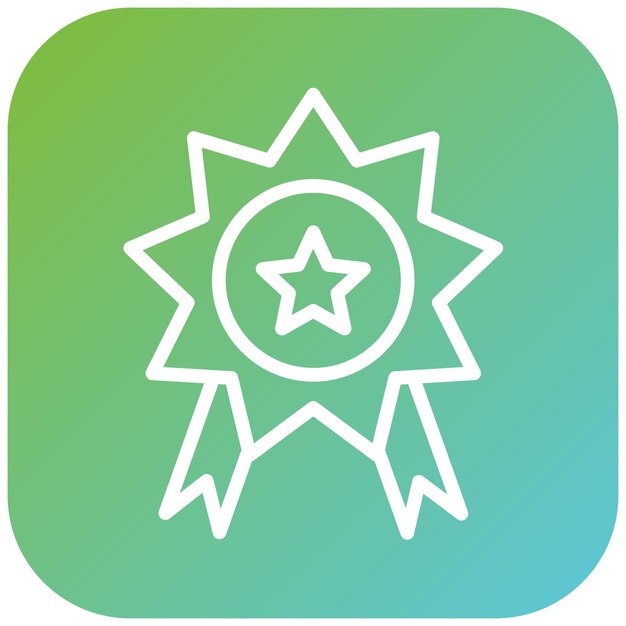 Estilo del icono de la insignia de diseño vectorial