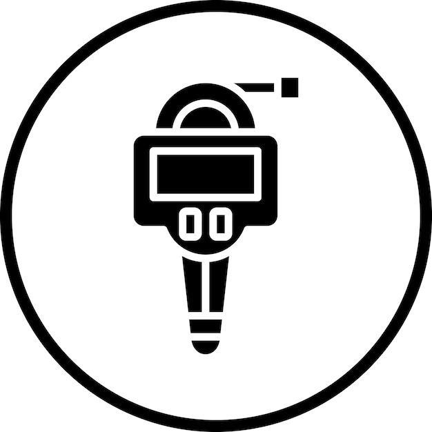 Estilo del icono de la inspección de tuberías