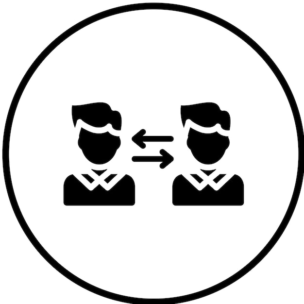 Estilo de icono interactivo de diseño vectorial