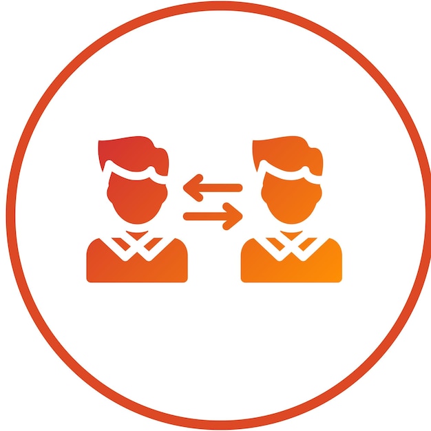 Estilo de icono interactivo de diseño vectorial