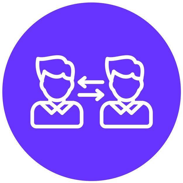 Estilo de icono interactivo de diseño vectorial