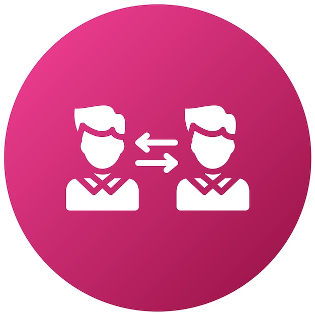 Estilo de icono interactivo de diseño vectorial