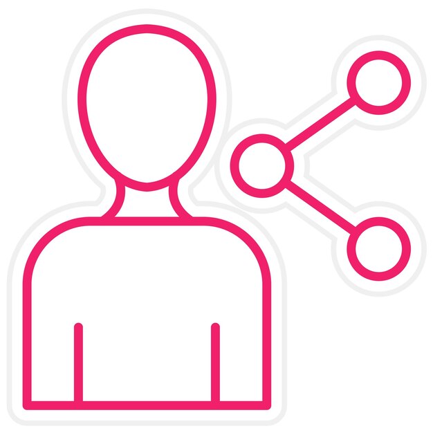 Estilo del icono de intercambio de contenido