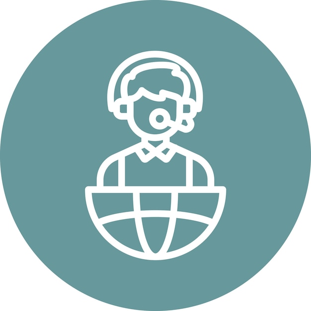 Estilo del icono del intérprete