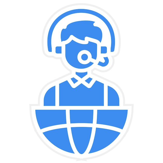 Estilo del icono del intérprete