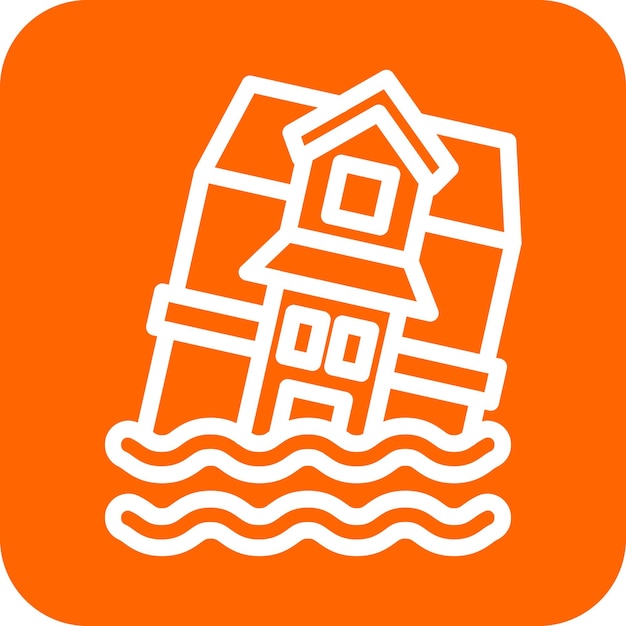 Estilo del icono de inundación