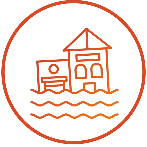Estilo del icono de inundación