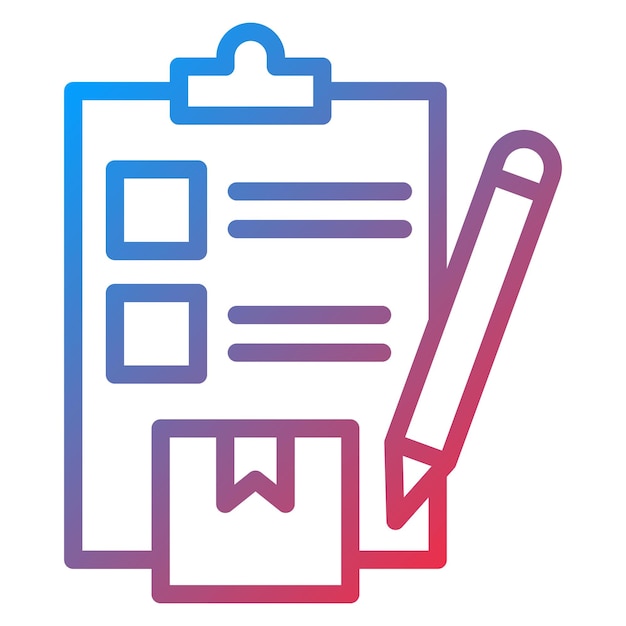 Estilo del icono del inventario de diseño vectorial