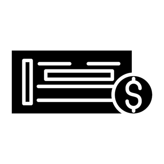 Estilo del icono de inversión de bonos de diseño vectorial