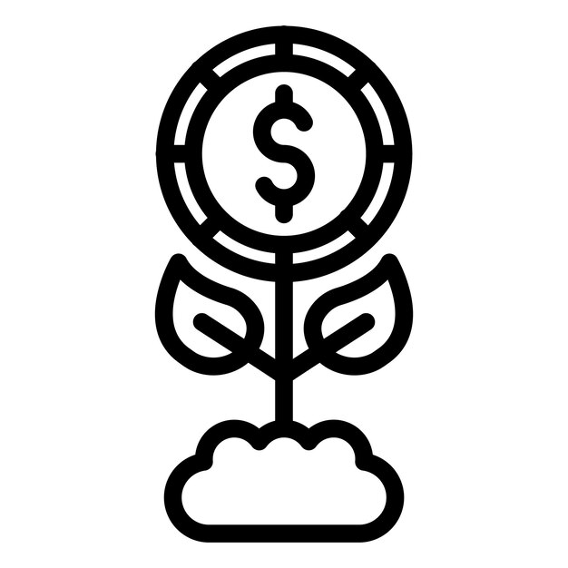 Estilo del icono de inversión del diseño vectorial