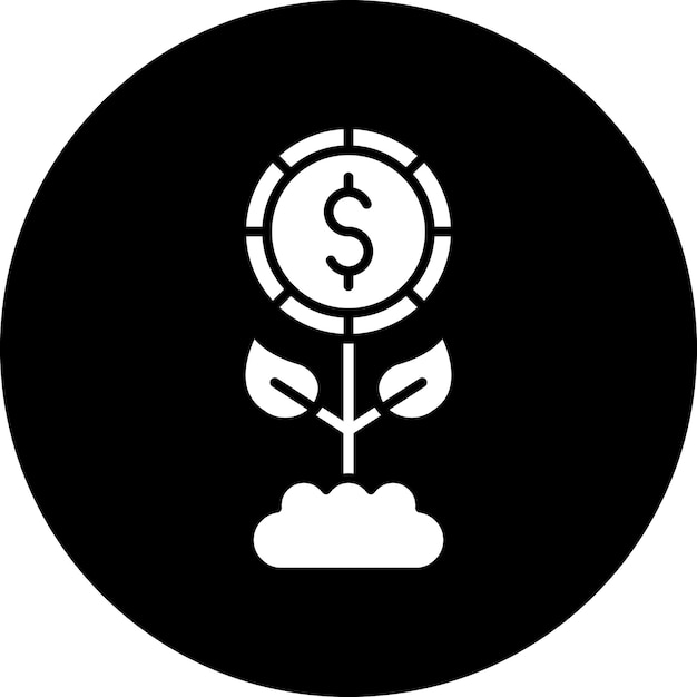 Estilo del icono de inversión del diseño vectorial