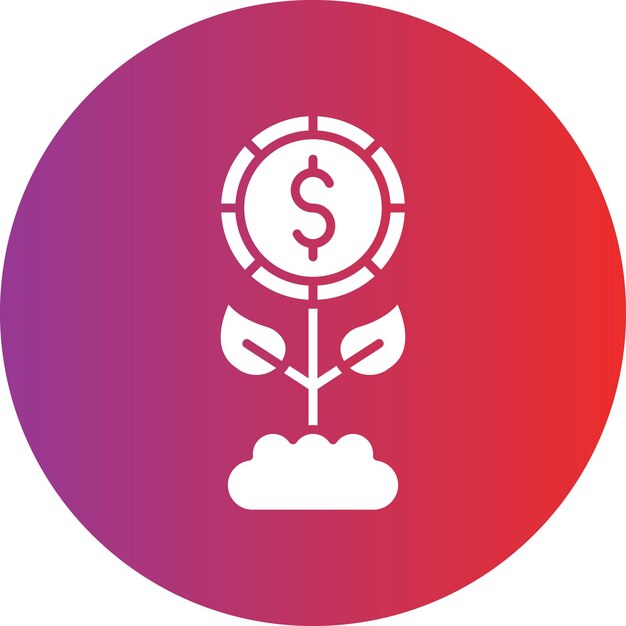 Estilo del icono de inversión del diseño vectorial