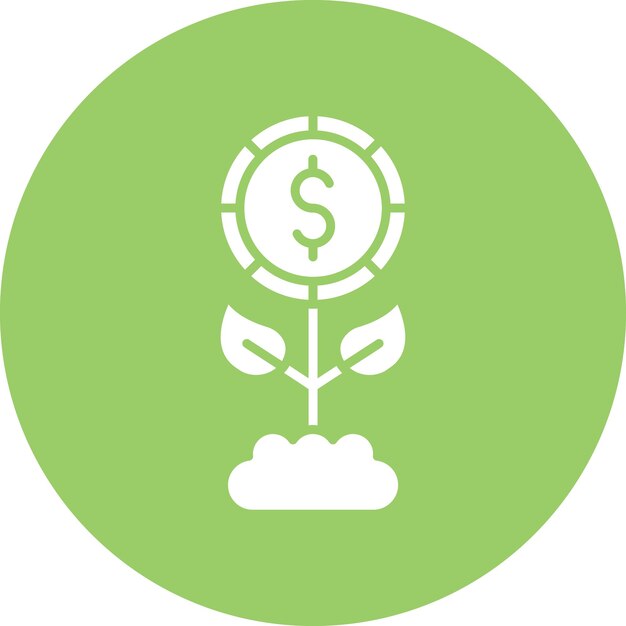 Estilo del icono de inversión del diseño vectorial
