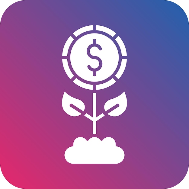Estilo del icono de inversión del diseño vectorial