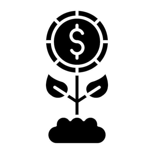 Estilo del icono de inversión del diseño vectorial