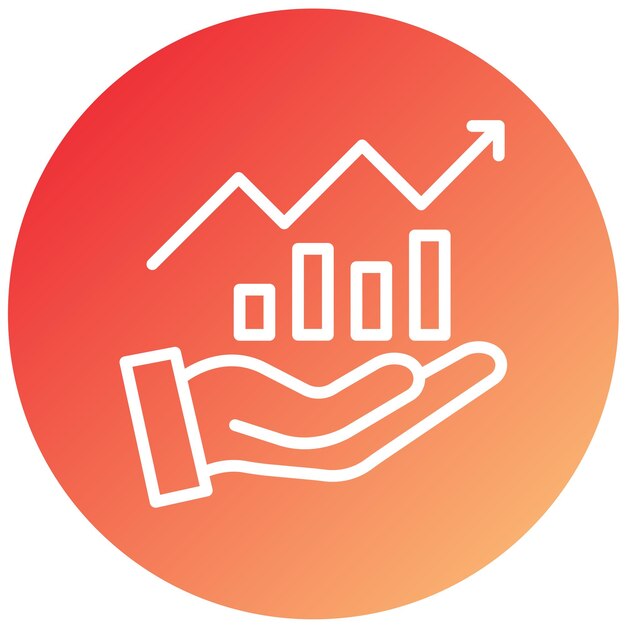 Estilo del icono de inversión del diseño vectorial