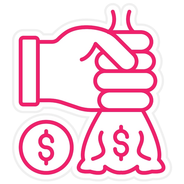Estilo del icono de inversión del diseño vectorial