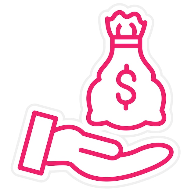 Estilo del icono de inversión del diseño vectorial