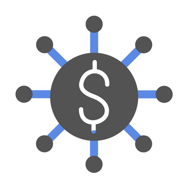 Estilo del icono de inversión del diseño vectorial